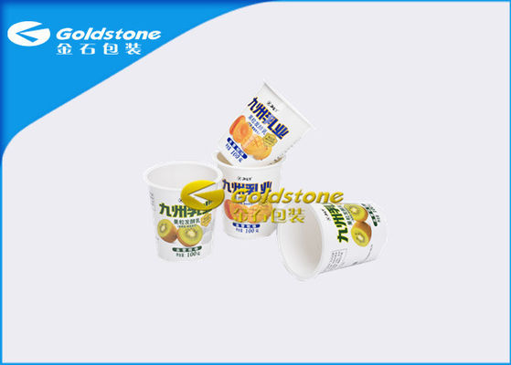 Το Shatterproof μίας χρήσης πλαστικό γιαούρτι κοιλαίνει το πολυ στρώμα/το ενιαίο φύλλο στρώματος